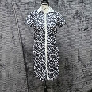 Brooks Brothers Dress Womens‎ 2 Floral T Shirt Button Daisy Spring Casual Modest